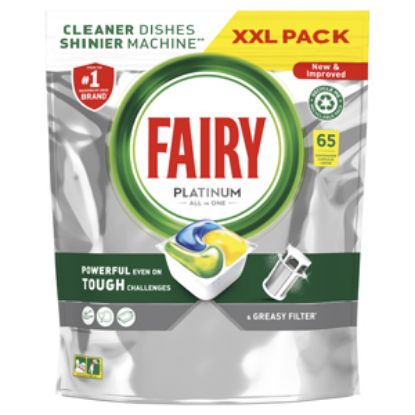 Picture of Fairy Dishwash Tabs Platinum Original 65s x3